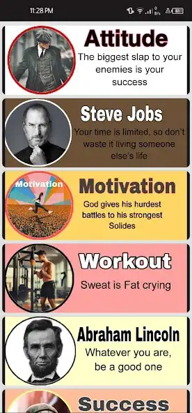 Play Motivational Quotes App 2023 as an online game Motivational Quotes App 2023 with UptoPlay