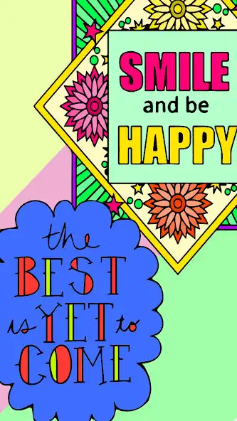 Play Motivational Quotes Color Book as an online game Motivational Quotes Color Book with UptoPlay
