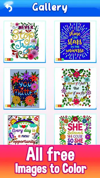 Play Motivational Quotes Color By Number - Be Positive  and enjoy Motivational Quotes Color By Number - Be Positive with UptoPlay