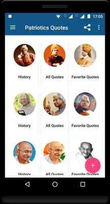 Play Motivational Quotes(Kalam, Gandhi , Vivekananda)