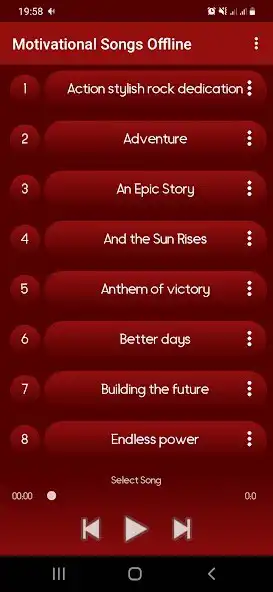 Play Motivational Songs Offline as an online game Motivational Songs Offline with UptoPlay