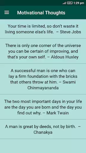 Play Motivational Thoughts