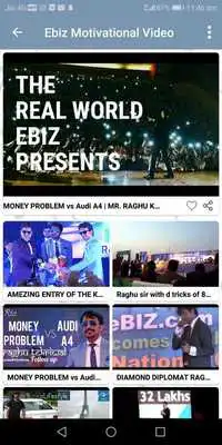 Play Motivational Video For Ebiz