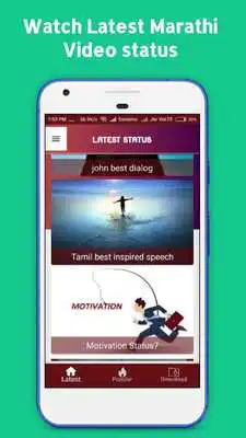 Play Motivational Video Status