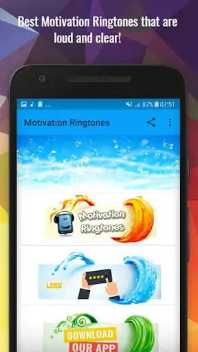 Play Motivation Ringtones  and enjoy Motivation Ringtones with UptoPlay