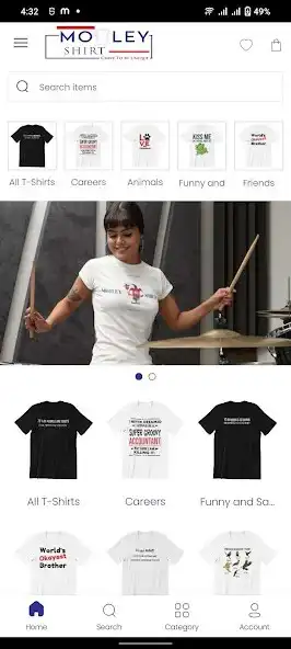 Play Motley Shirt as an online game Motley Shirt with UptoPlay