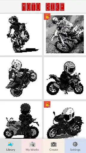 Play Moto Bike - Pixel Art  and enjoy Moto Bike - Pixel Art with UptoPlay