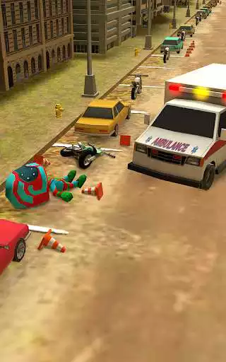Play Moto Bike Racing Traffic Rider as an online game Moto Bike Racing Traffic Rider with UptoPlay
