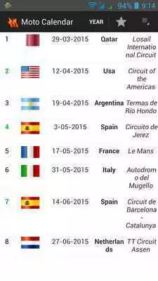 Play Moto Calendar