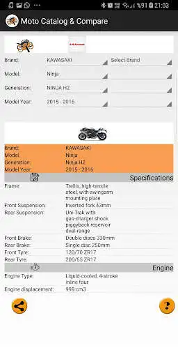 Play Moto Catalog & Compare as an online game Moto Catalog & Compare with UptoPlay