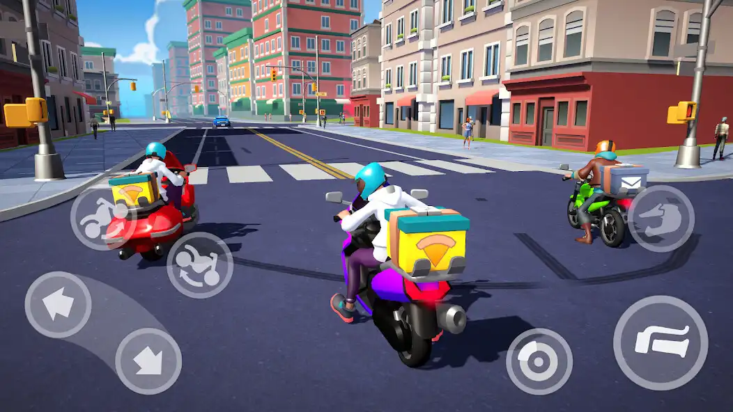 Play Moto City: Mad Bike Delivery  and enjoy Moto City: Mad Bike Delivery with UptoPlay