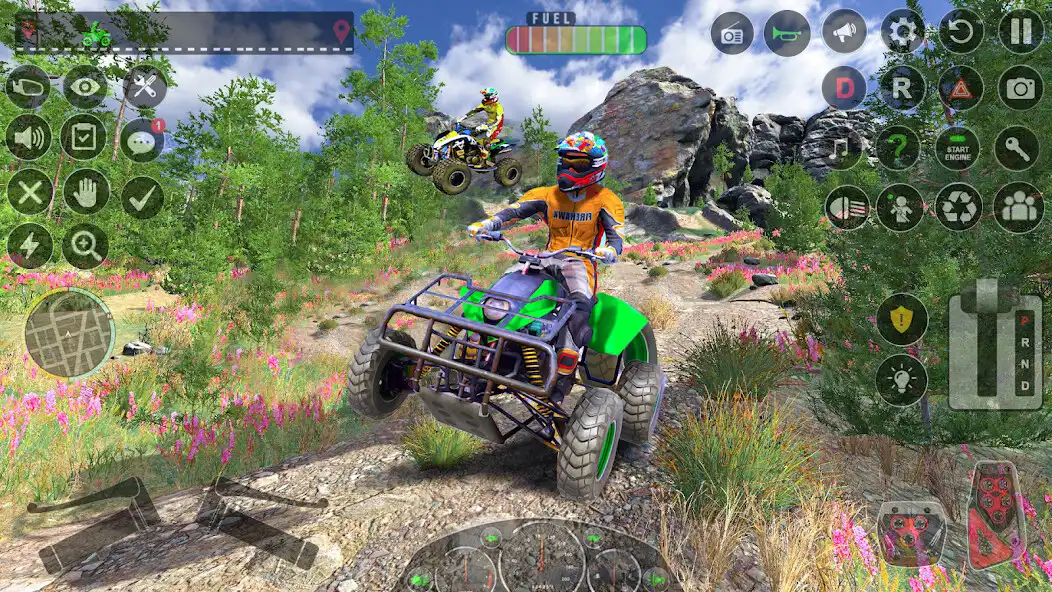 Play Motocross ATV Quad Bike Game  and enjoy Motocross ATV Quad Bike Game with UptoPlay