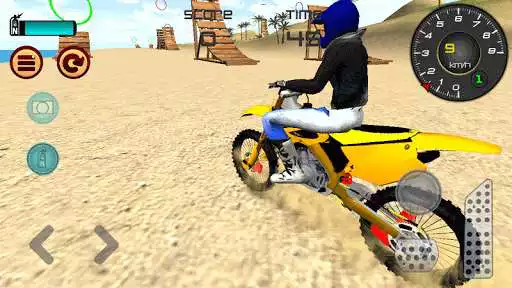 Play Motocross Beach Jumping 3D  and enjoy Motocross Beach Jumping 3D with UptoPlay