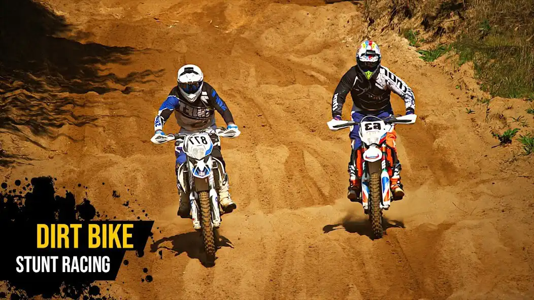 Play Motocross Dirt Bike Mad Racing as an online game Motocross Dirt Bike Mad Racing with UptoPlay