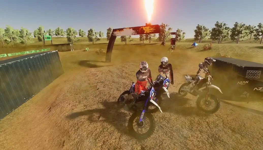 Play Motocross -Dirt Bike Simulator as an online game Motocross -Dirt Bike Simulator with UptoPlay