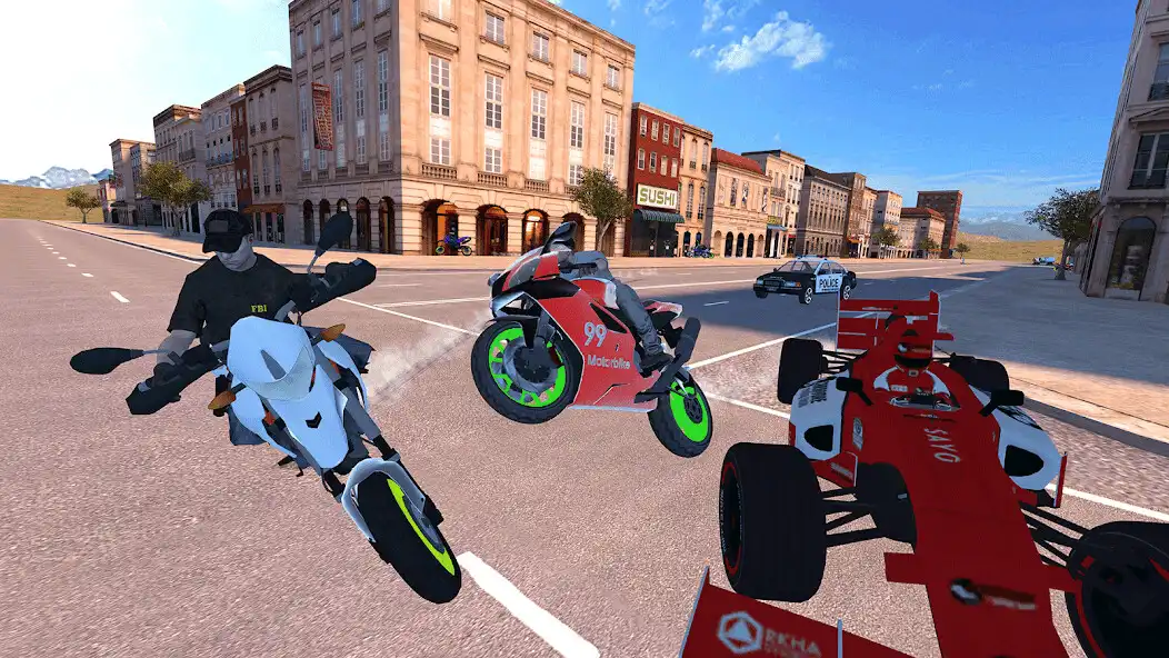 Play Motocross Driver Real Bike as an online game Motocross Driver Real Bike with UptoPlay