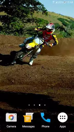 Play Motocross Live Wallpaper as an online game Motocross Live Wallpaper with UptoPlay