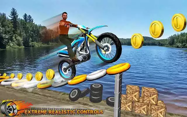Play Motocross Trial Bike: 3D Racing Games