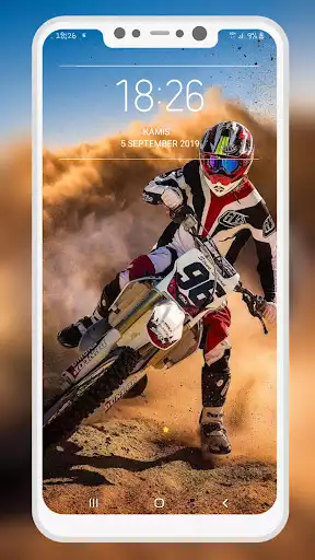 Play Motocross wallpaper as an online game Motocross wallpaper with UptoPlay