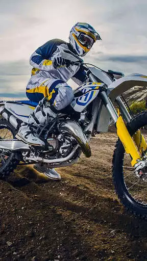 Play Motocross Wallpapers - Motorcycle Wallpaper 2021 as an online game Motocross Wallpapers - Motorcycle Wallpaper 2021 with UptoPlay