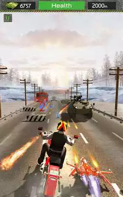 Play Moto Death Shooter Race on Highway