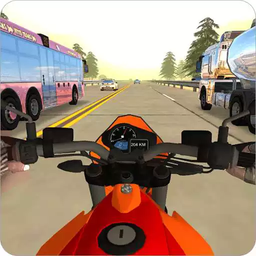 Free play online Moto Heavy Traffic Racer: Bike Racing Stunts  APK
