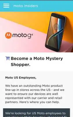 Play Moto Insiders Employee