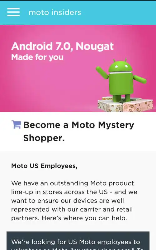 Play Moto Insiders Employee