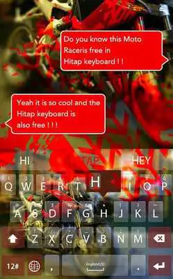 Play Moto racer for Hitap Keyboard