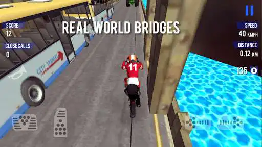 Play Moto Racing 3D as an online game Moto Racing 3D with UptoPlay