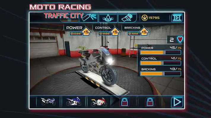 Play Moto Racing: Traffic City