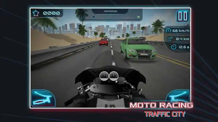 Play Moto Racing: Traffic City