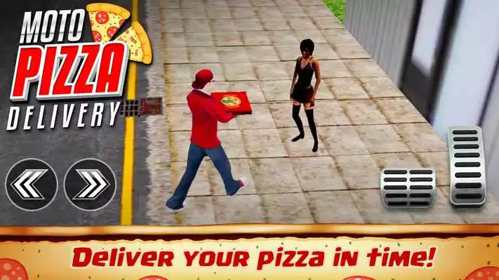 Play Motorbike Pizza Delivery
