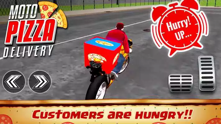Play Motorbike Pizza Delivery