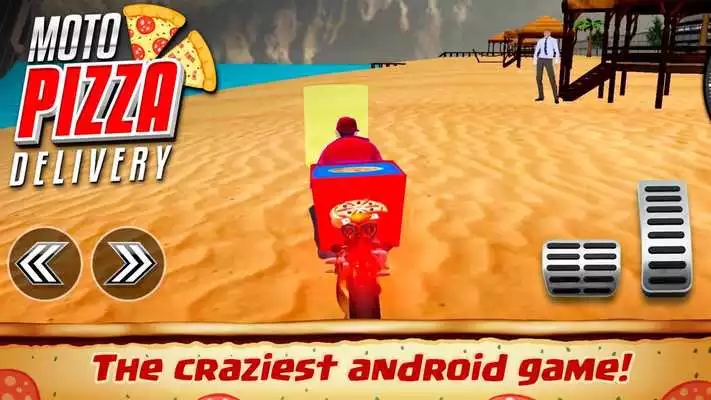 Play Motorbike Pizza Delivery