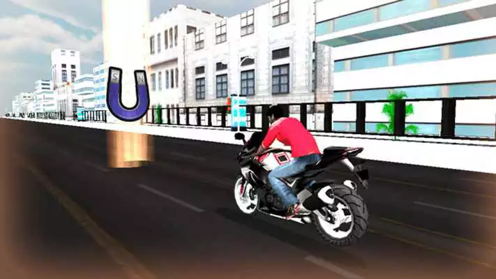 Play Motorbike Traffic Burn