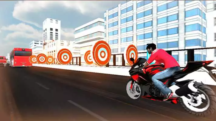 Play Motorbike Traffic Burn