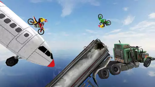 Play Motorcross Stunts as an online game Motorcross Stunts with UptoPlay