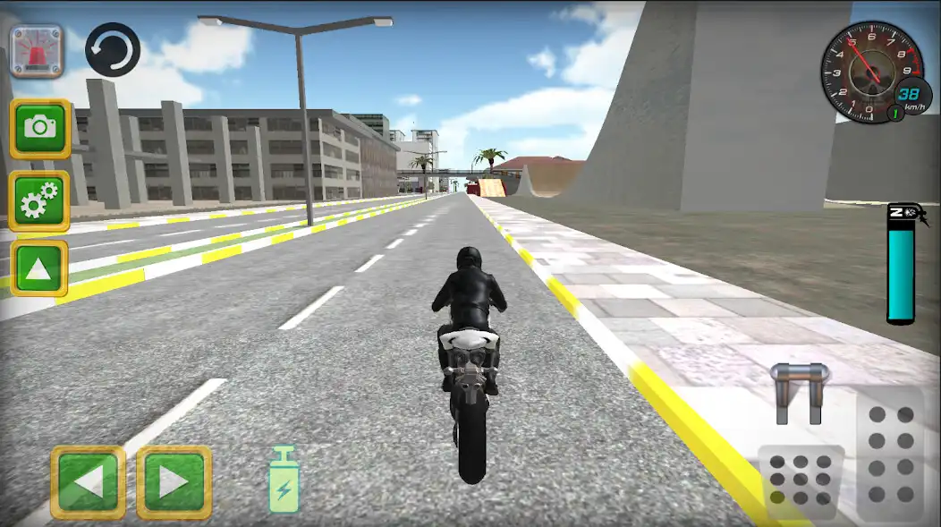 Play Motorcycle Bike Game Simulator as an online game Motorcycle Bike Game Simulator with UptoPlay