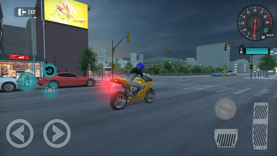 Play Motorcycle Driving Bike Racing as an online game Motorcycle Driving Bike Racing with UptoPlay