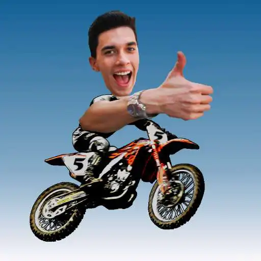 Play Motorcycle Face Race APK