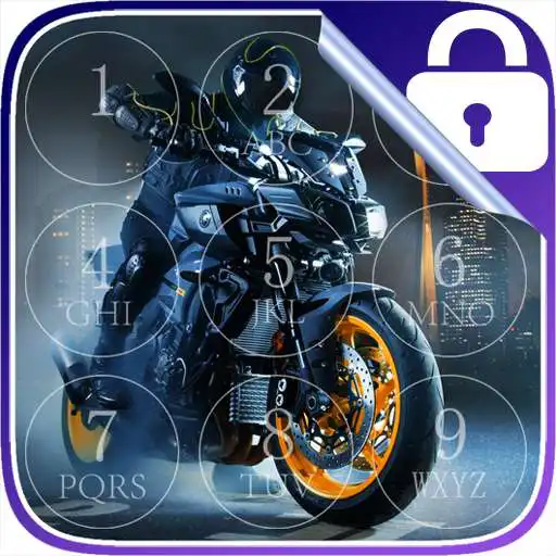 Free play online Motorcycle Lock Screen APK