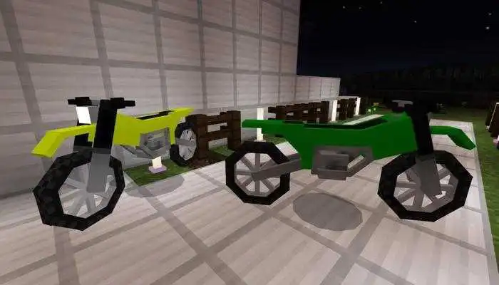 Play Motorcycle mod for minecraft