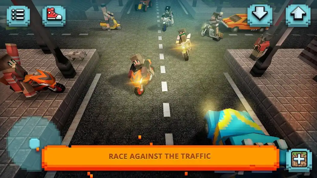 Play Motorcycle Racing Craft  and enjoy Motorcycle Racing Craft with UptoPlay