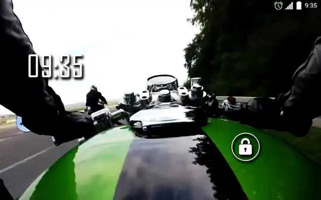 Play Motorcycle Road Live Wallpaper