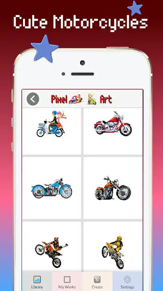 Play Motorcycles coloring book : Motorbike color page as an online game Motorcycles coloring book : Motorbike color page with UptoPlay