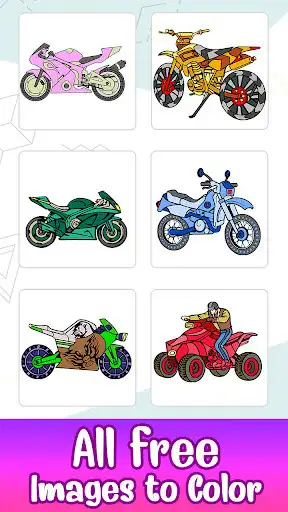 Play Motorcycles Paint by Number  and enjoy Motorcycles Paint by Number with UptoPlay