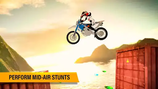 Play Motorcycle Stunt: Extreme Bike Race 3d as an online game Motorcycle Stunt: Extreme Bike Race 3d with UptoPlay