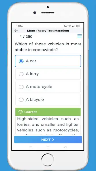Play Motorcycle Theory Test as an online game Motorcycle Theory Test with UptoPlay