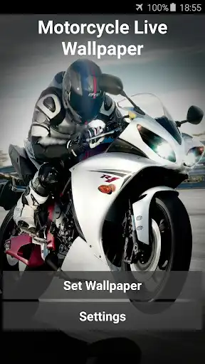Play Motorcycle Video Wallpaper